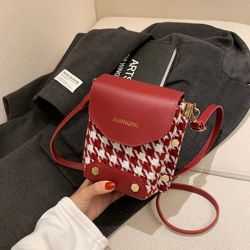 Túi Đeo Chéo Vuông Nhỏ Phong Cách Hàn Quốc Mới Cho Nữ