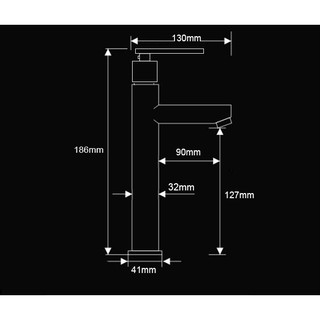 Vòi lavabo lạnh inox304 Zento SUS2113