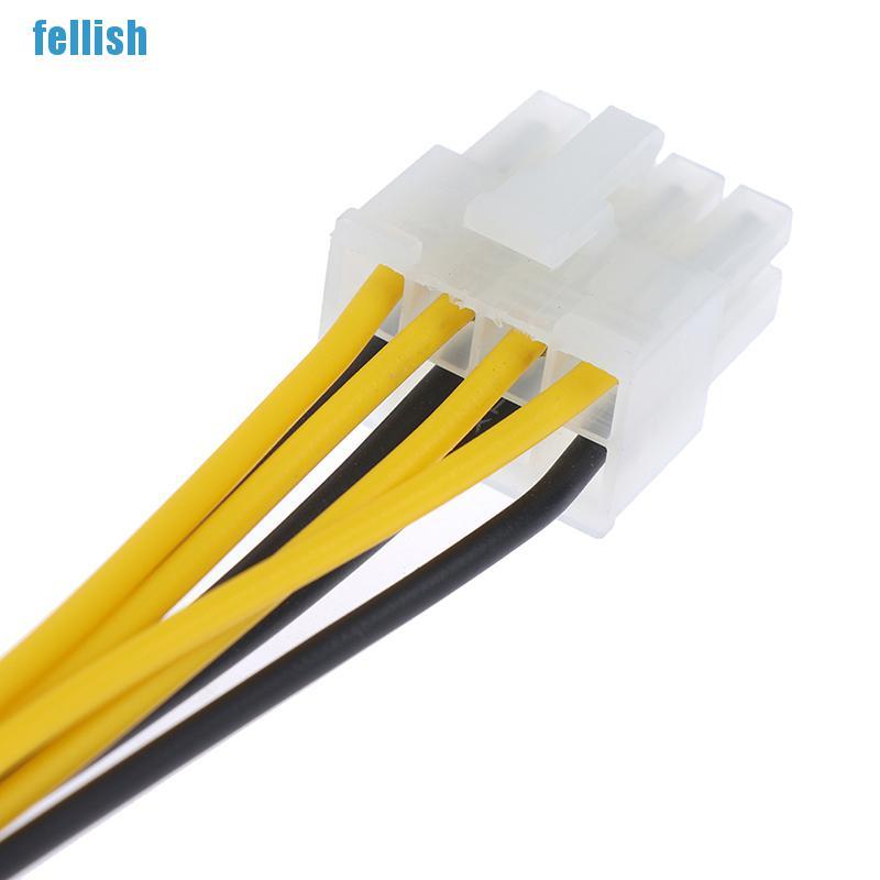 Dây Cáp Nguồn Chuyển Đổi 4pin Sang 8pin Cho Bo Mạch Chủ Cpu | BigBuy360 - bigbuy360.vn