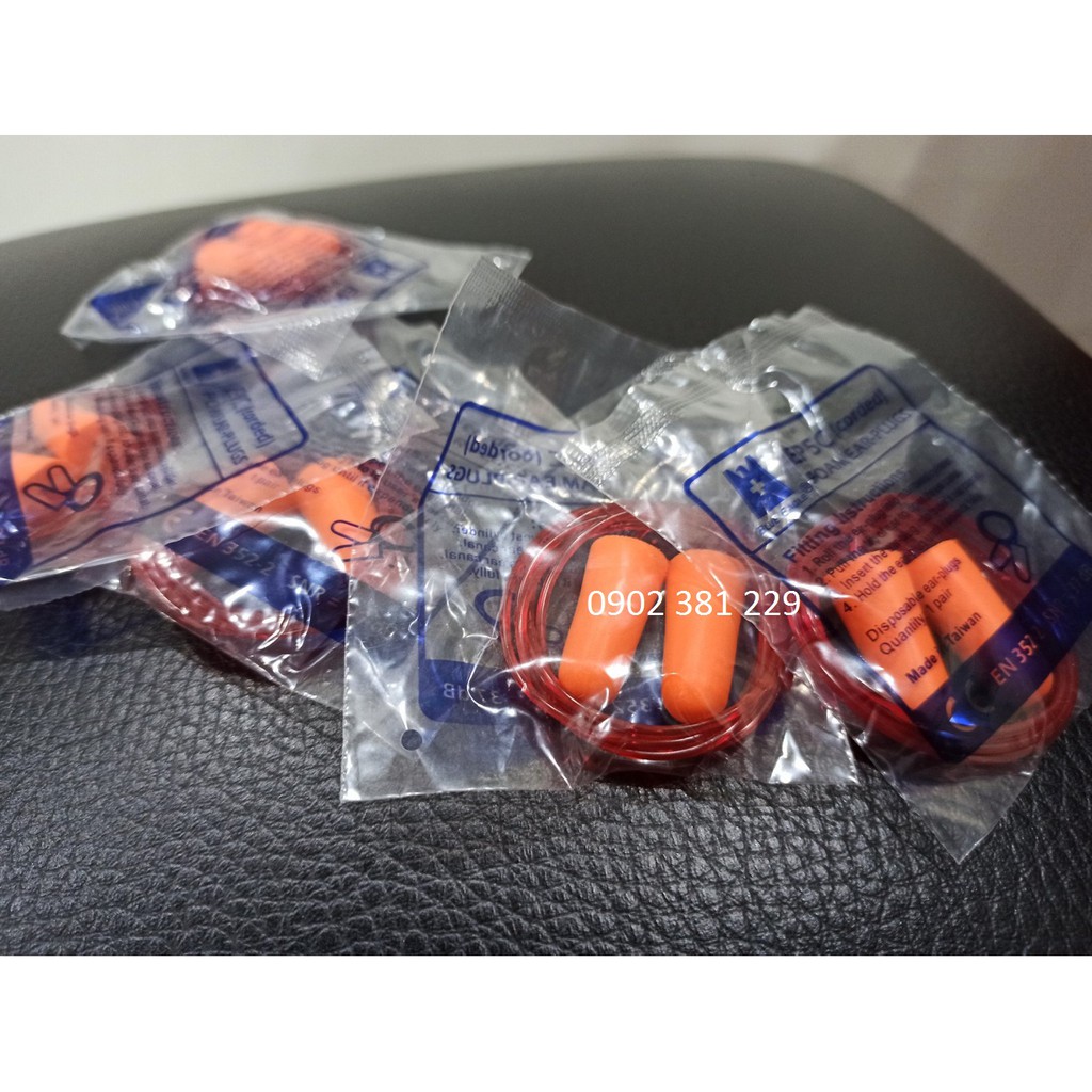 [KHUYẾN MÃI]  Nút tai chống ồn, nút giảm ồn Blue Eagle EP5C (có dây) - hình thật