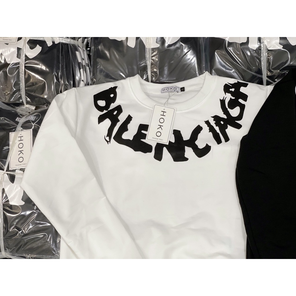 Áo nỉ nam💞𝐅𝐑𝐄𝐄𝐒𝐇𝐈𝐏💞 Áo dài tay Balenciaga, mẫu mới hot hit với kiểu dáng thể thao năng động | BigBuy360 - bigbuy360.vn