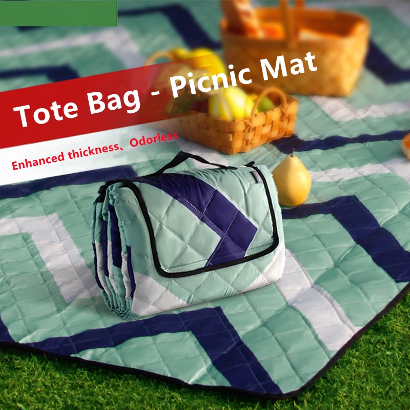 Thảm Dã Ngoại Dày Dặn Chống Thấm Nước / Ẩm Gấp Gọn Tiện Dụng