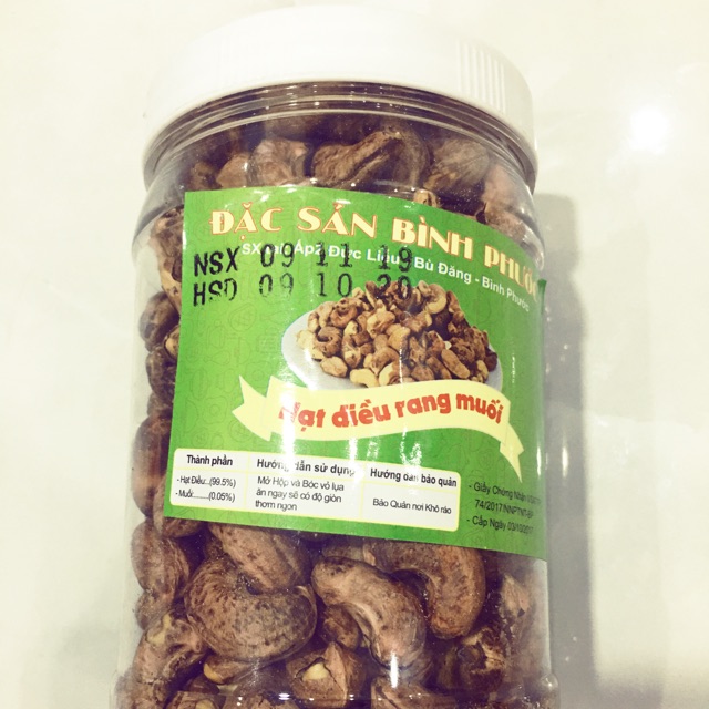 Hạt điều rang muối