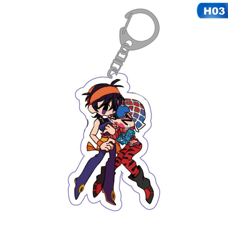 Móc khóa họa tiết hoạt hình Jojo 's Bizarre Adventure