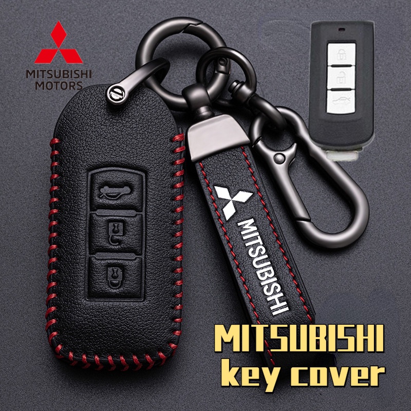 Bao Da Đựng Chìa Khóa Điều Khiển Từ Xa Cho Mitsubishi Outlander ASX Colt LANCER Pajero Eclipse