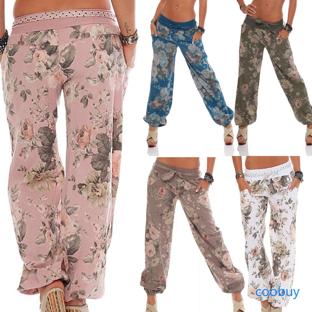 Quần Alibaba In Hoa Tập Yoga Cho Nữ Shopee Việt Nam