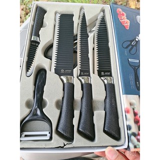 BỘ DAO 6 MÓN ASAKH CÔNG NGHỆ NHẬT