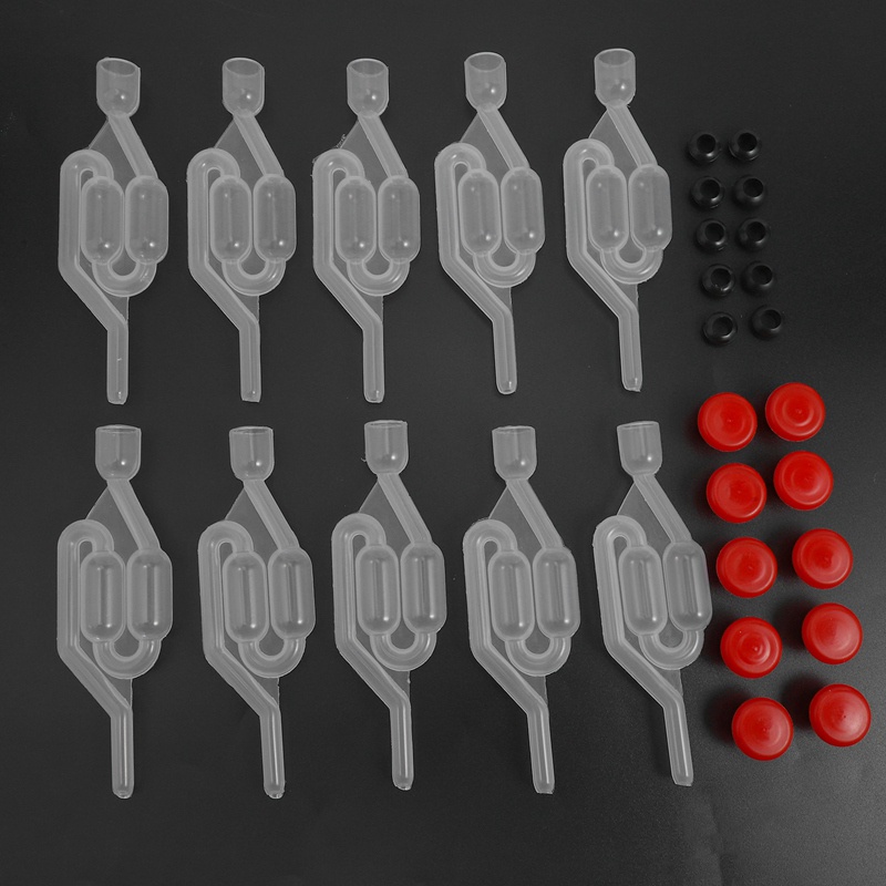 Set 10 Van Khóa Khí Lên Men Cho Rượu Bia Tại Nhà