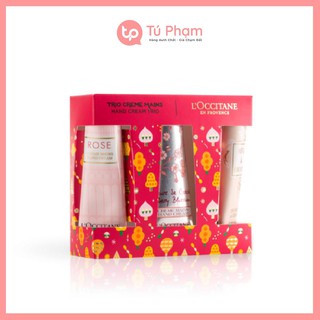 Bộ Sản Phẩm 3 Kem Dưỡng Da Tay L'occitane Trio De Cremes Mains