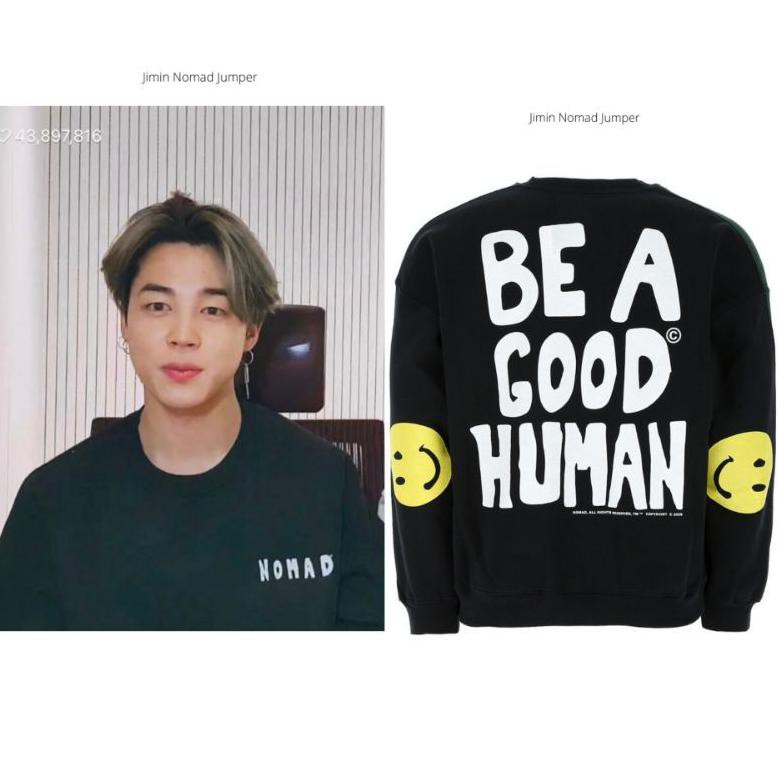 Áo Thun Bts Jumper Jimin Nomad (Art. W3289)