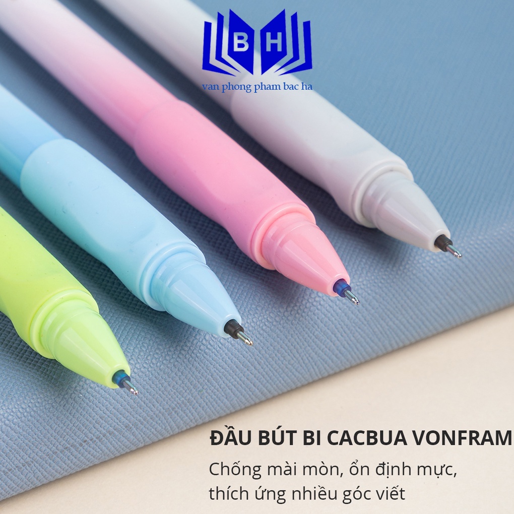 Bút gel xóa được nắp đậy mực xanh đen ngòi 0.5mm Deli tiện lợi cho học sinh văn phòng luyện chữ đệm tay cao su A660