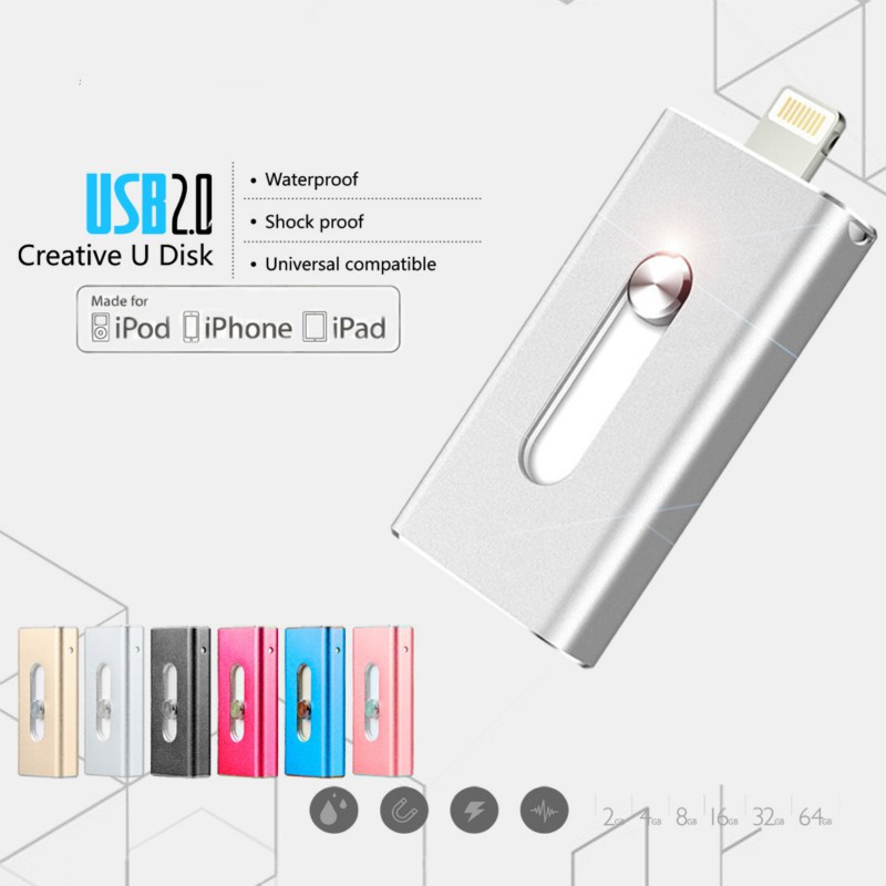 OTG USB 128 GB cho iphone ipad mac,Android,PC