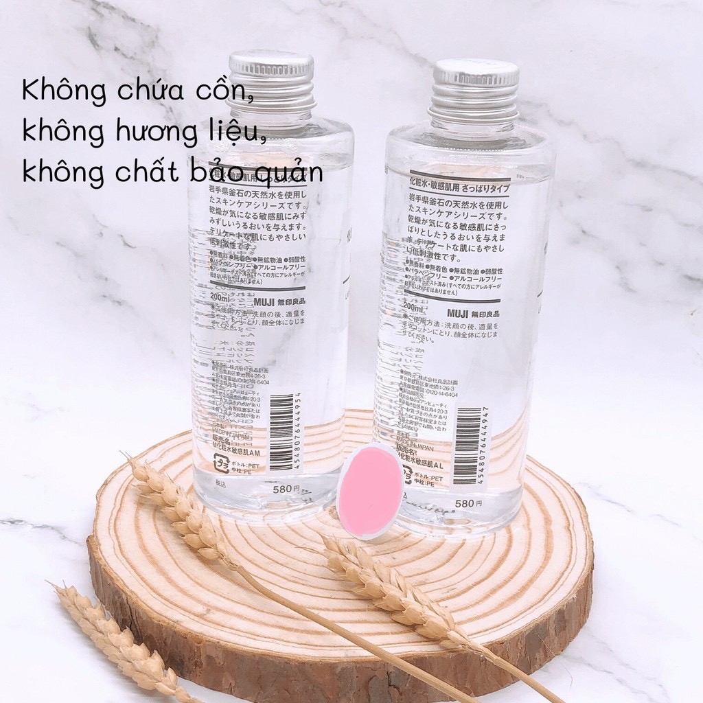 💖FREESHIP💖 Nước hoa hồng Toner MUJI cân bằng da 200ML hàng chuẩn | BigBuy360 - bigbuy360.vn