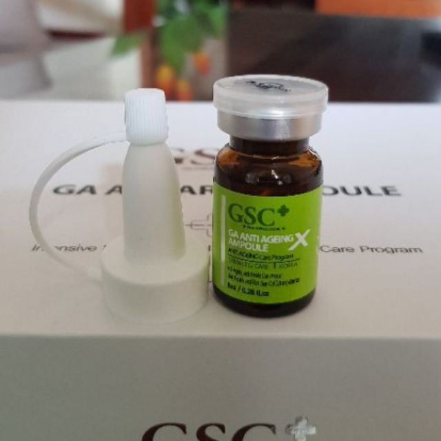 Tế bào gốc làm đầy sẹo và se khít lỗ chân lông GSC Hàn Quốc