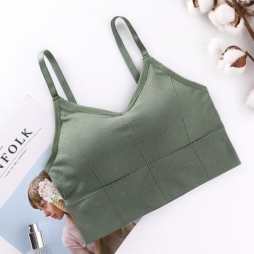 Áo lót ống không lộ đường may hở lưng thời trang thể thao cho nữ