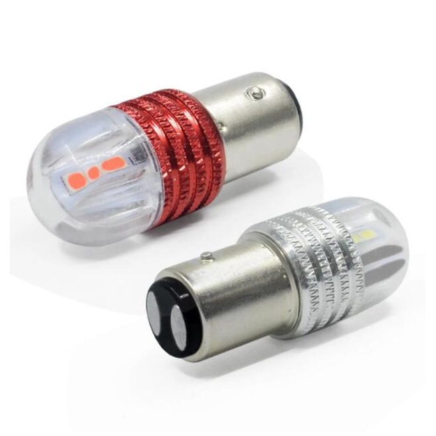 Bóng đèn LED Kevanly 1157 nhấp nháy gắn đuôi xe dành cho xe máy xe hơi