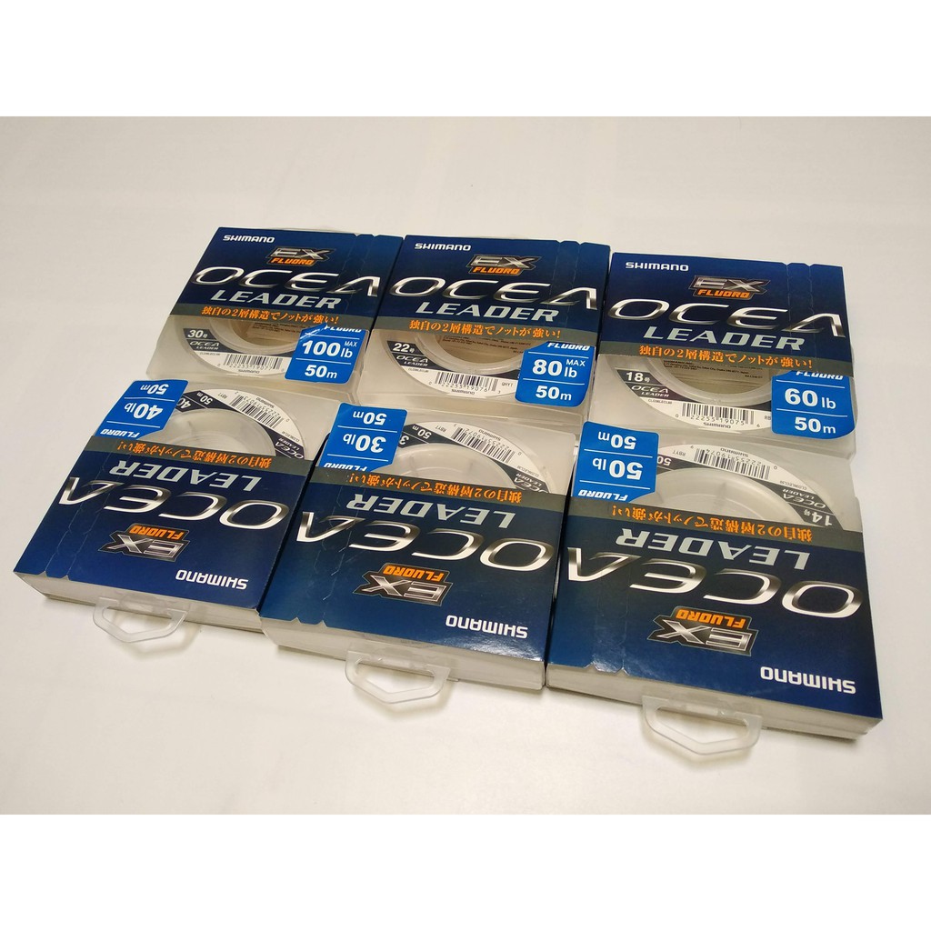 Dây Câu Cá Shimano EX Fluoro Ocea Leader GP-CL036L-01 - 50m - Làm Thẻo