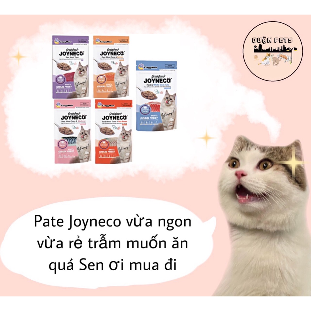 Pate cho mèo Joyneco 60g - 5 vị siêu ngon bổ sung dinh dưỡng