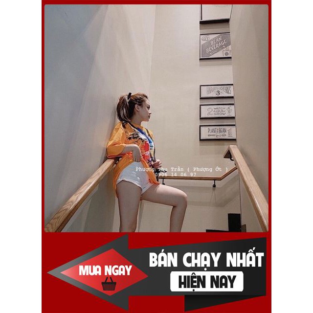 Áo Loang Dáng Thụng Dấu Quần thời trang công sở