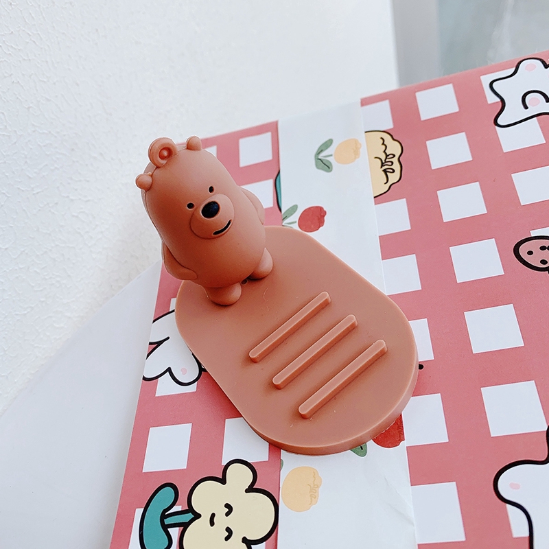 Đế đỡ điện thoại họa tiết hoạt hình xinh xắn tiện dụng