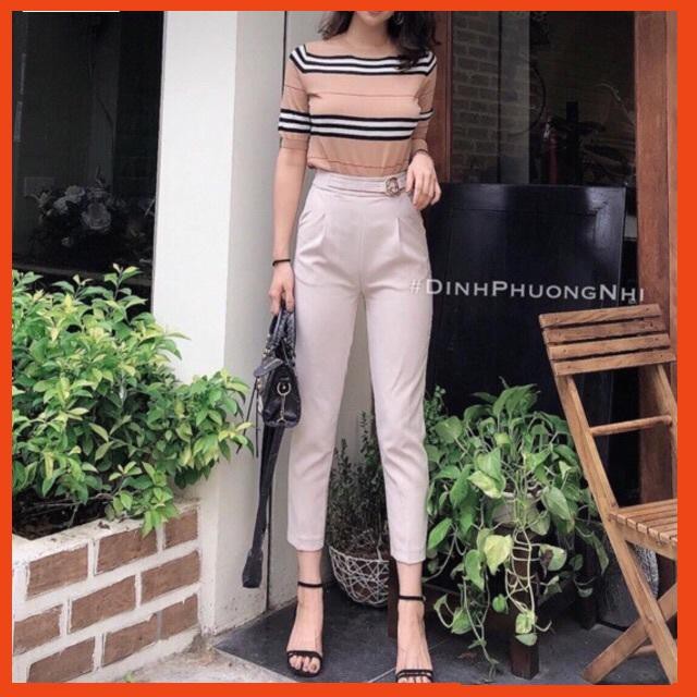 Quần tây khoá sườn phối khuyên G.,G tuyết mưa ( Giá sỉ + ảnh thật )