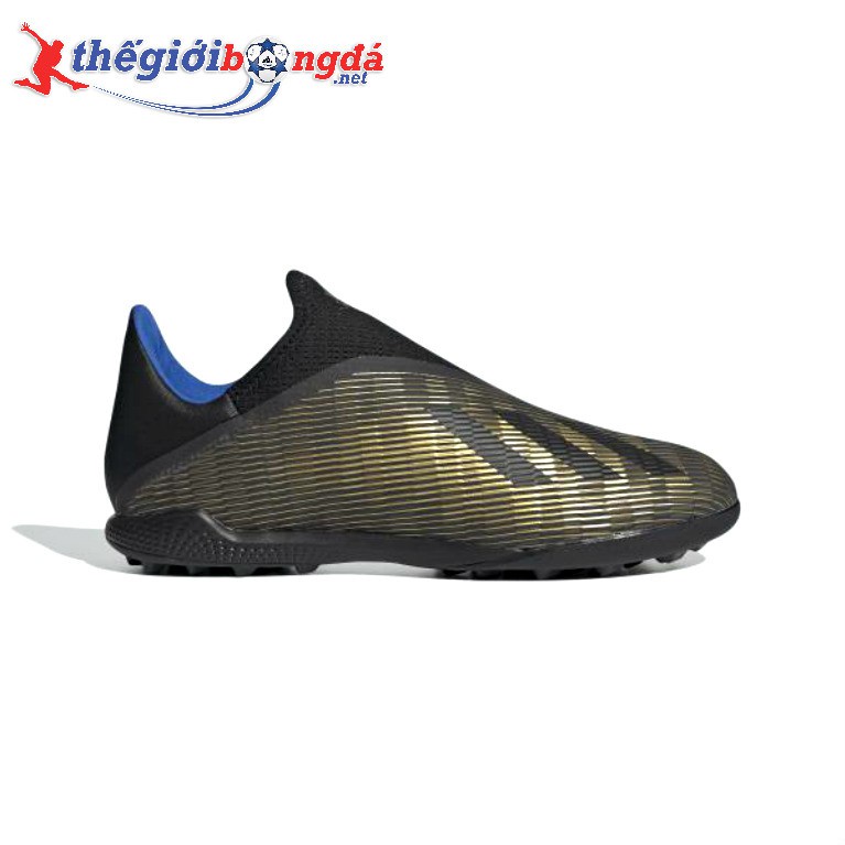 Giày đá banh chính hãng Adidas X 19.3 LL TF - Đen-Vàng [ĐỔI SIZE THOẢI MÁI]
