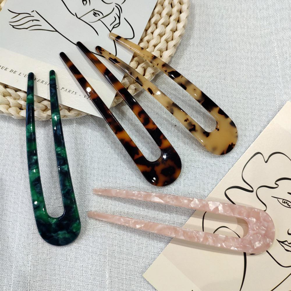 Set 2 Dụng Cụ Tạo Kiểu Tóc Xoăn Họa Tiết Da Báo