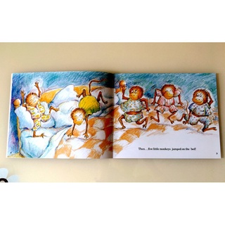 [Freeship]Bộ Nhập - Full 9c + Mp3 - Five Little Monkey