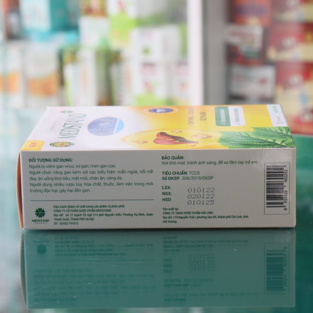 MEDSTAND LIVER MAX – Hỗ trợ bảo vệ và tăng cường chức năng gan, giải độc gan (60 viên)