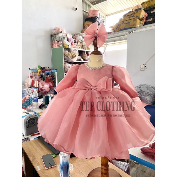 Đầm công chúa thiết kế ROSIE cho bé gái by Tep Clothing
