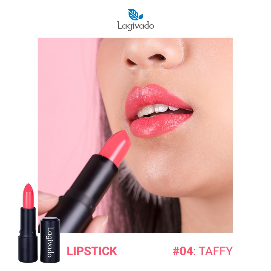 Son dưỡng môi có màu Hàn Quốc Lagivado lên màu chuẩn, bền màu, lâu trôi không gây khô, thâm môi Lip Satin dạng thỏi 3,5g | BigBuy360 - bigbuy360.vn