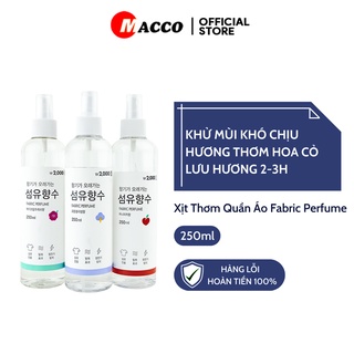 [Hàng Đủ BILL] Xịt Thơm Quần Áo Fabric Perfume Hàn Quốc 250ml