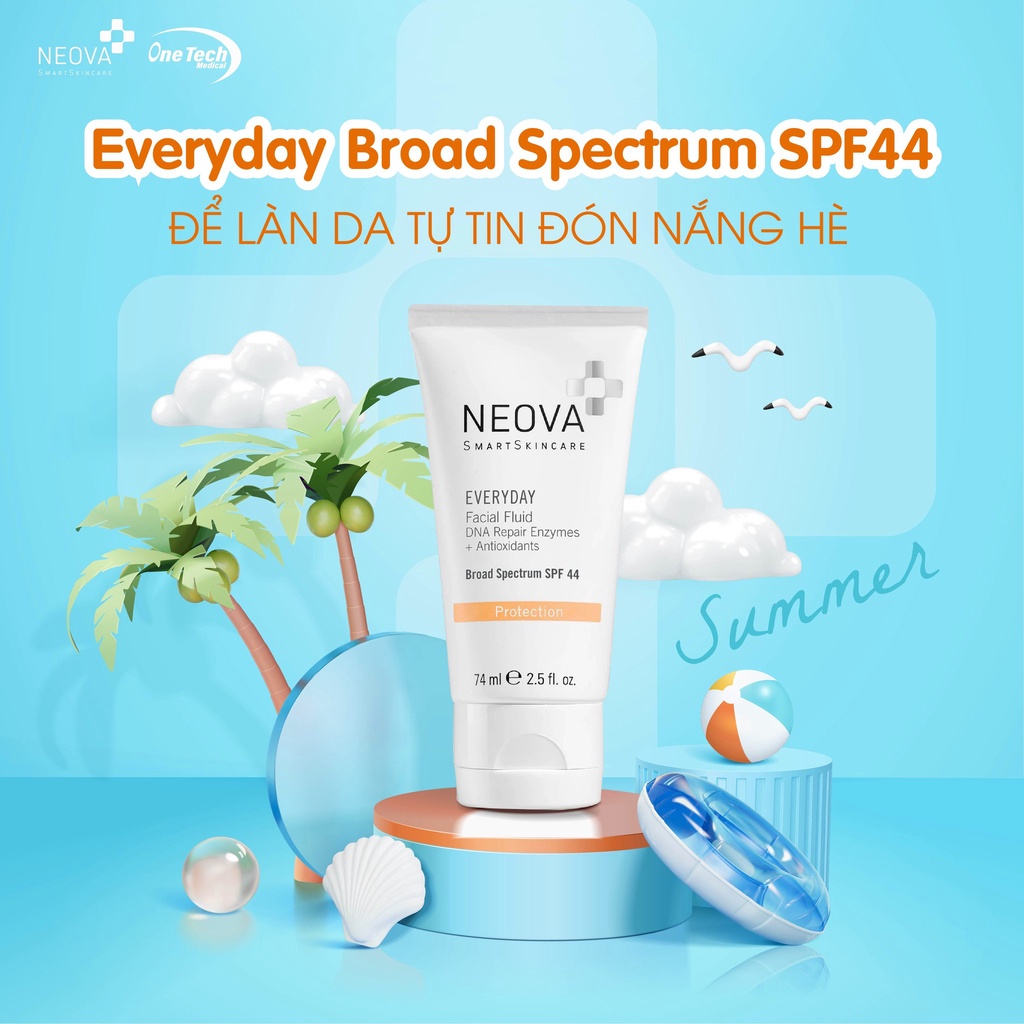 Kem chống nắng Neova Everyday Facial Fluid SPF 44 dung tích74ml