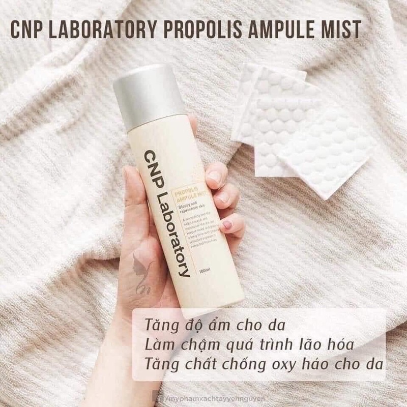 Xịt Khoáng Chiết Xuất Sáp Ong CNP Laboratory Propolis Ampule Mist