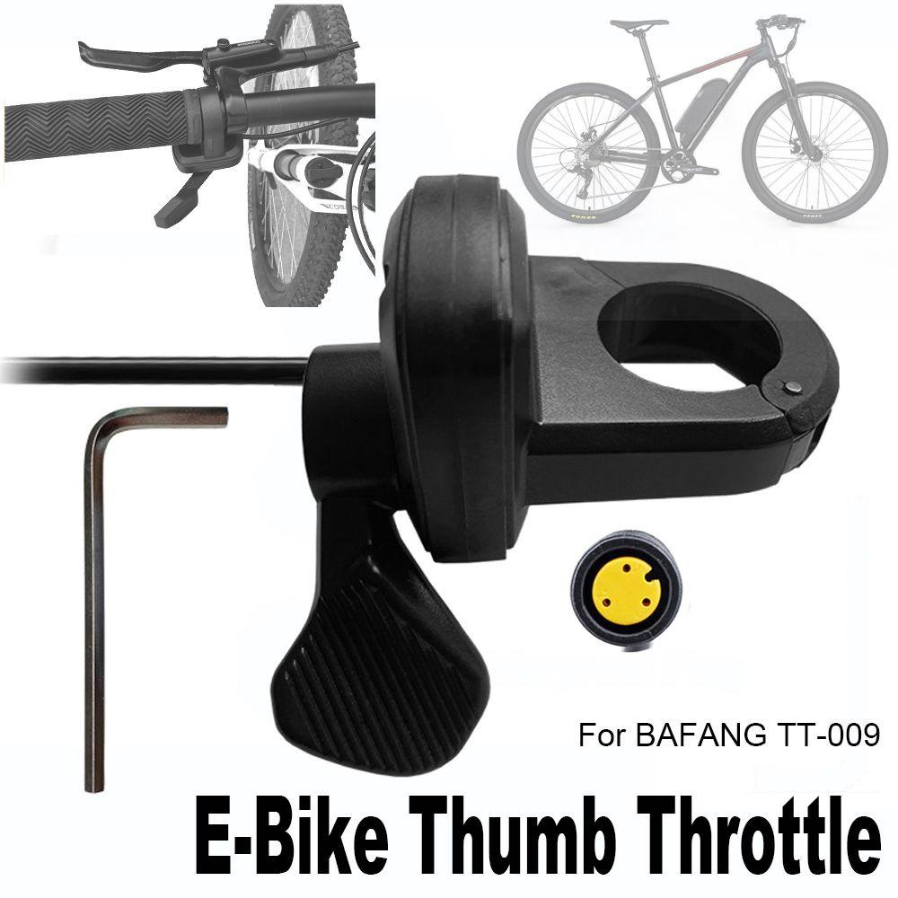 MELODG Bộ Phận Chỉnh Lưu Ngón Cái Chống Nước Cho BAFANG TT-009 Mid Motor 3Pin