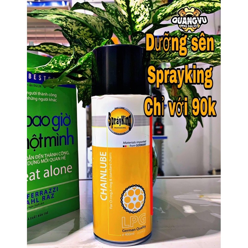 Vệ sinh tẩy rửa phủ bóng bảo dưỡng (sprayking) đa năng._Dochoixemaynhapkhau