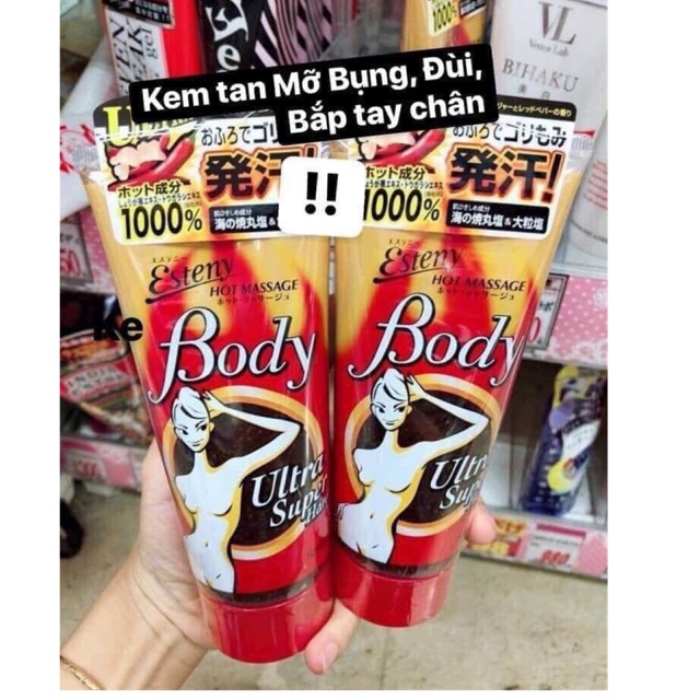 Kem Tan Mỡ Bụng ESTENY BODY Nhật Bản