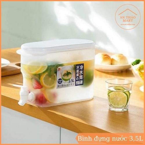 Bình Đựng Nước Để Tủ Lạnh, Bình Đựng Nước 3,5L Chuyên Dụng Để Trong Tủ Lạnh Siêu Tiện Lợi