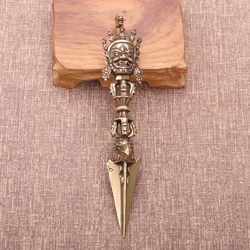 Mô Hình Đầu Ngựa Bằng Đồng Nguyên Chất Trang Trí Phong Thủy