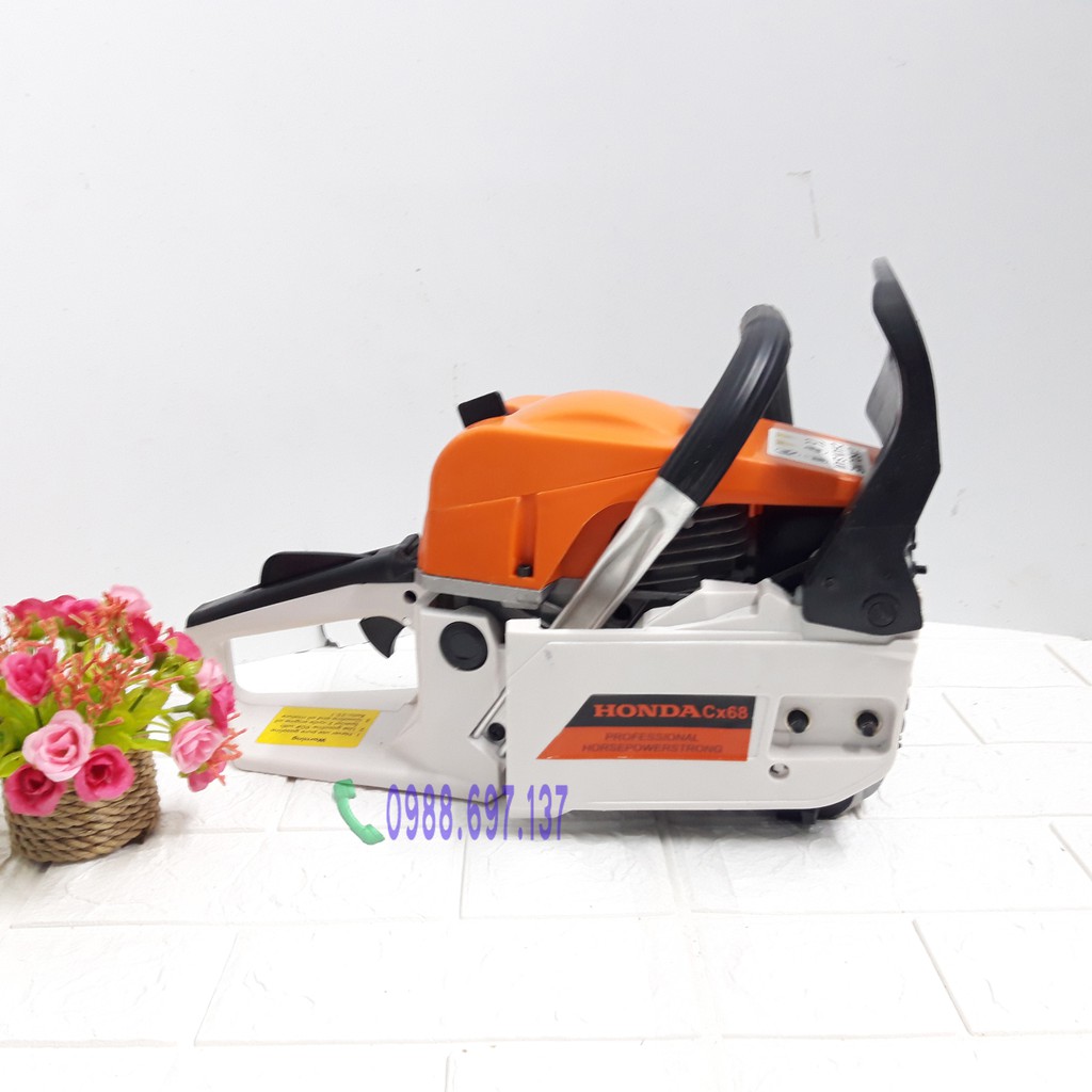 máy cưa xăng HO NDA 58CC CHAINSAW ORANGE 55cm