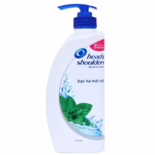 Dầu gội Head & Shoulder Sạch gàu Bạc hà mát rượi chai 655g