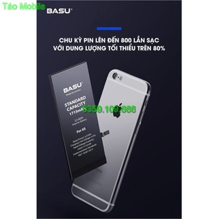 [GIÁ GỐC] Pin BÁSU iPhone 5/5s/6/6s/6+/6s+/7/7+/8/8+/X/XSMax Chính Hãng tiêu chuẩn xuất khẩu EU + Bảo hành 12 tháng
