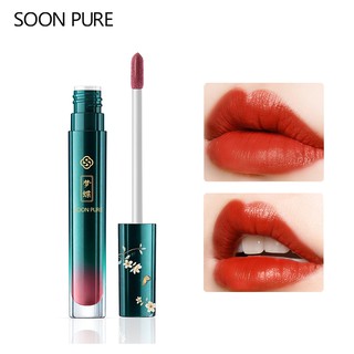 Son tint SOON PURE kết cấu mịn màng sắc tố cao dùng trang điểm chuyên nghiệp 4g