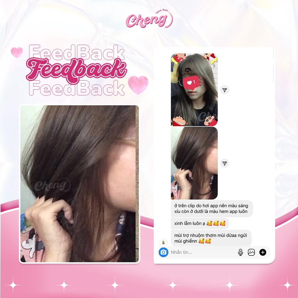 Thuốc Nhuộm Tóc PHỦ BẠC Màu Thời Trang | Chenglovehair, Chenglovehairs