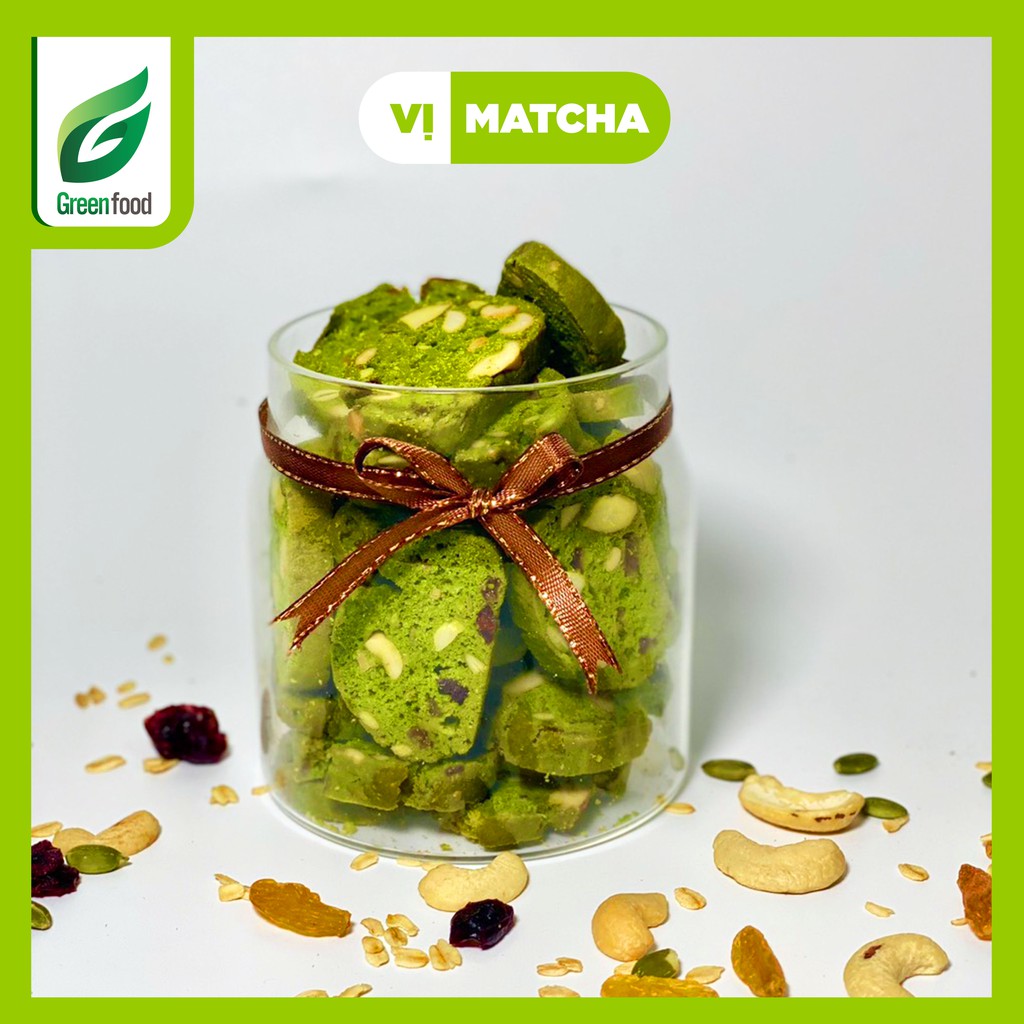 Biscotti nguyên cám 5 vị - Bánh ăn kiêng dành cho người giảm cân. GreenFood | BigBuy360 - bigbuy360.vn