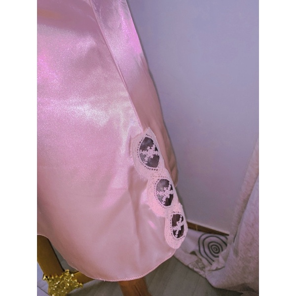 Đầm ngủ satin lụa