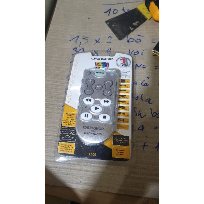 Remote Điều khiển học lệnh cho tất cả các loai .