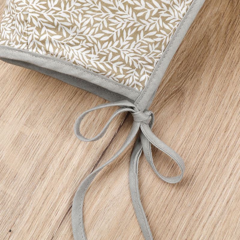 1 Mũ Trùm Đầu In Hoa Cho Bé Sơ Sinh