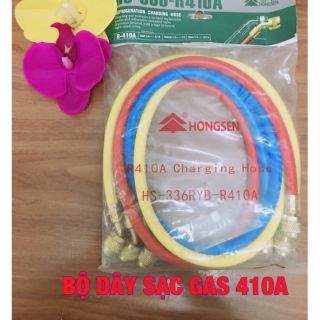 Bộ 3 sợi dây sạc gas máy lạnh r410 hongsen loại tốt