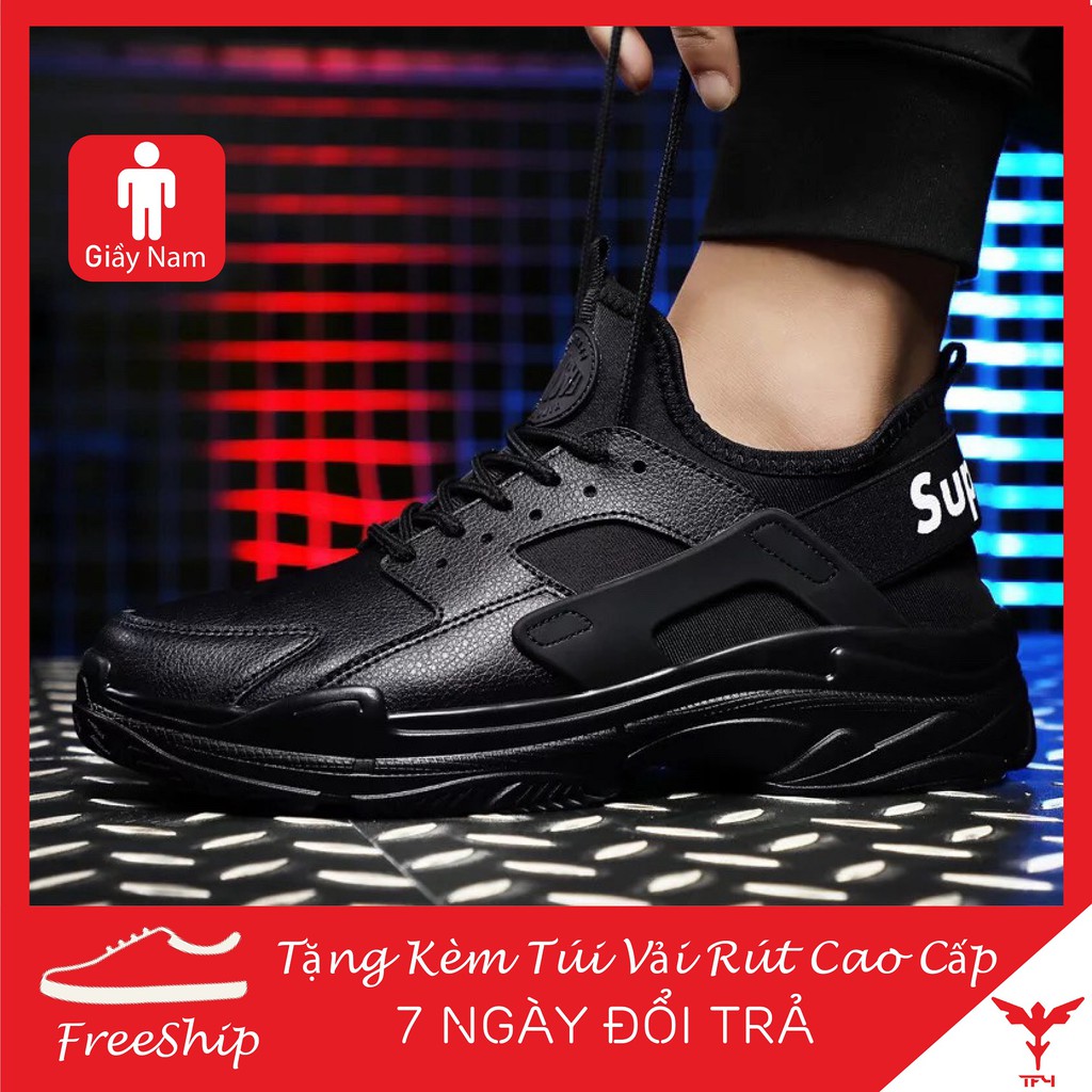 RẺ VÔ ĐỊCH - Giầy Sneaker Nam chạy bộ+Túi đựng giầy vải rút cao cấp | BigBuy360 - bigbuy360.vn
